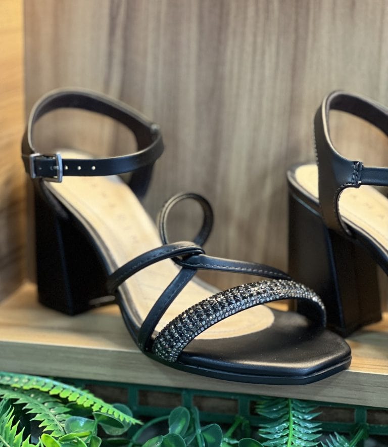 sandália strass preto ramarim 24 41203 sandália strass preto ramarim 24 41203