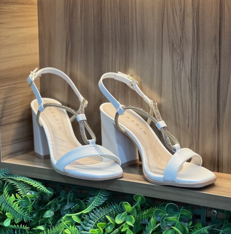 sandália salto strass off white ramarim 24 41201 sandália salto strass off white ramarim 24 41201