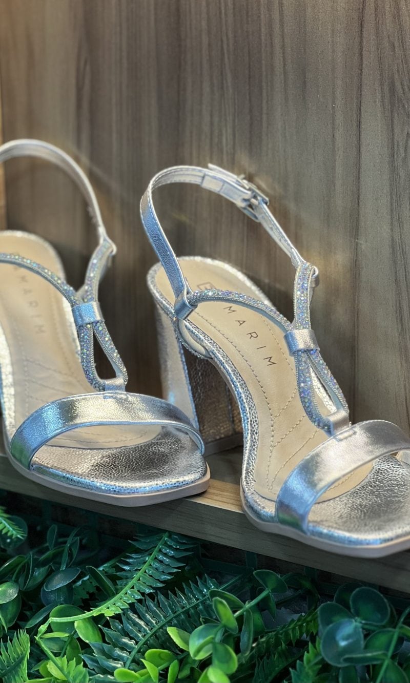 sandália salto strass prata ramarim 24 41201 sandália salto strass prata ramarim 24 41201