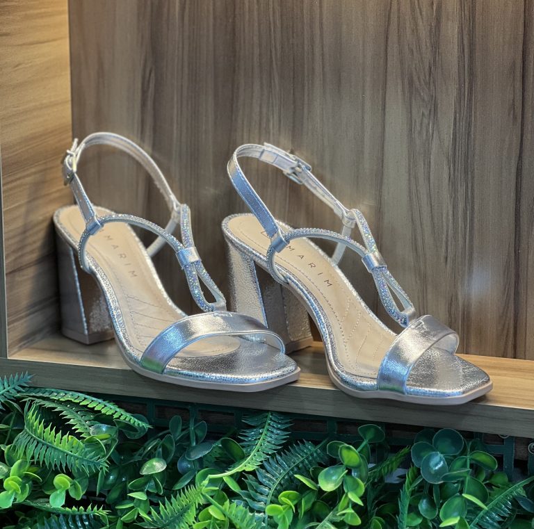 sandália salto strass prata ramarim 24 41201 sandália salto strass prata ramarim 24 41201