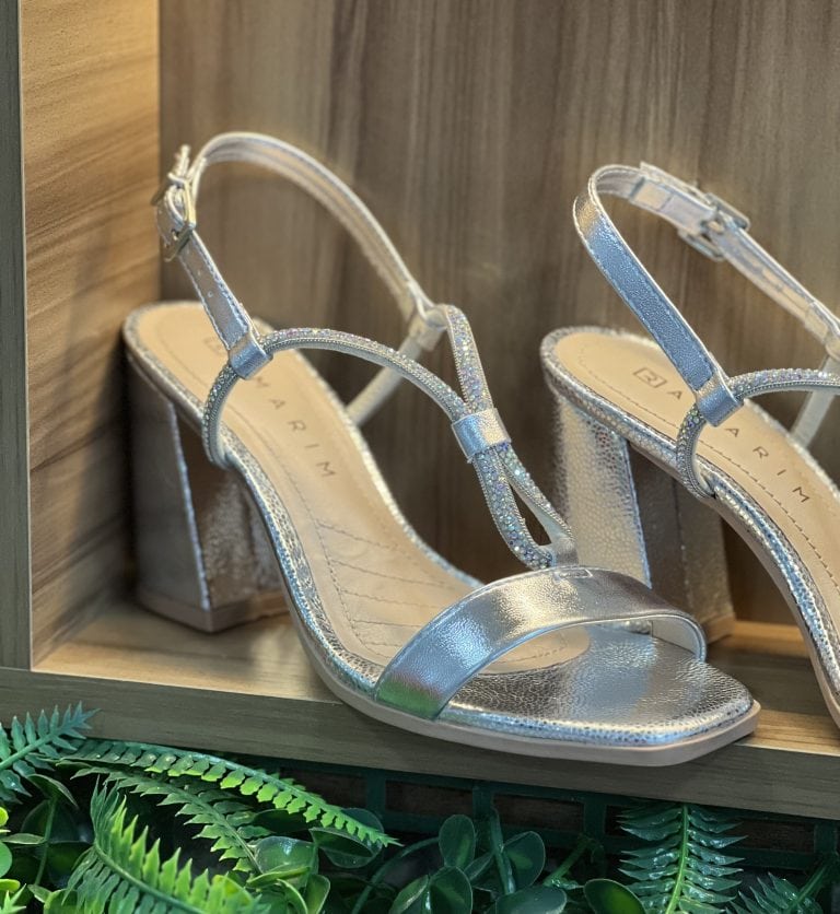 sandália salto strass prata ramarim 24 41201 sandália salto strass prata ramarim 24 41201
