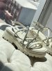sandália tratorada off white ramarim 24 38203