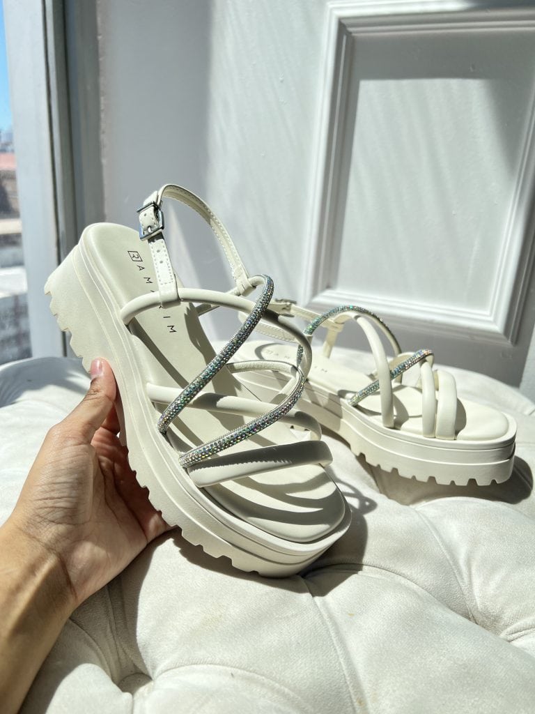 sandália tratorada off white ramarim 24 38203 sandália tratorada off white ramarim 24 38203