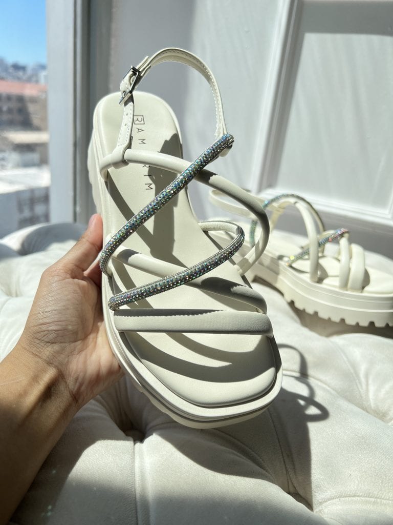 sandália tratorada off white ramarim 24 38203 sandália tratorada off white ramarim 24 38203