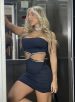vestido choker tainara preto
