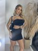 vestido choker tainara preto