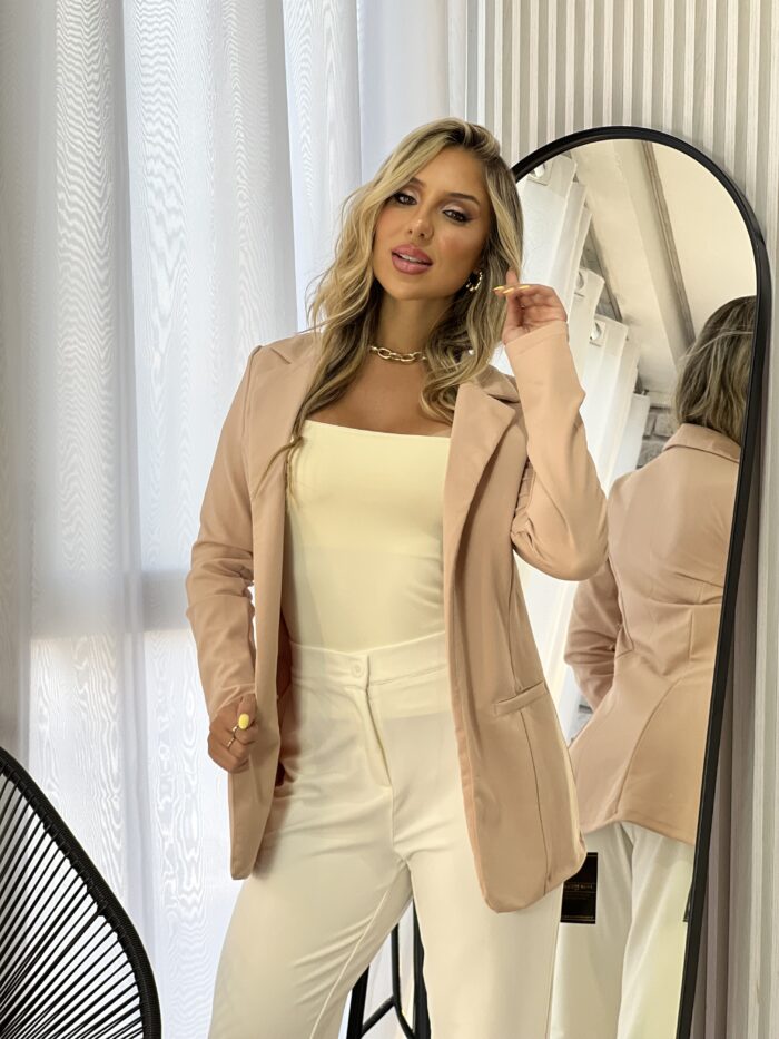 maxxi blazer julia bege maxxi blazer julia bege