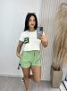 conjunto sté off/verde
