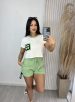 conjunto sté off/verde