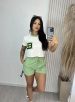 conjunto sté off/verde
