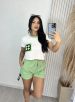 conjunto sté off/verde