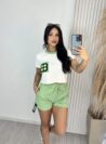 conjunto sté off/verde