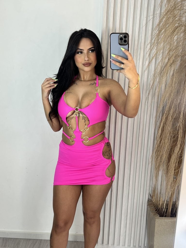 conjunto mali rosa