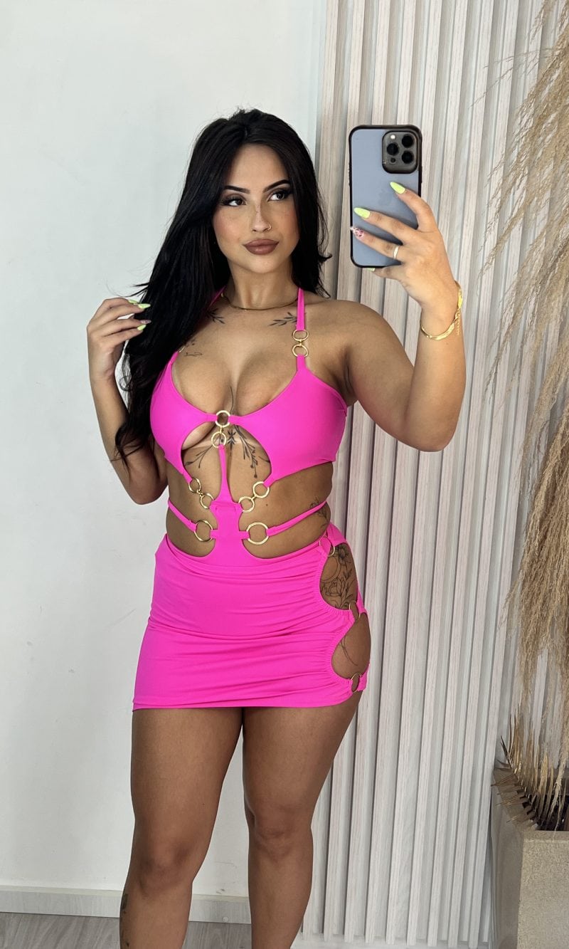 conjunto mali rosa