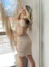 vestido midi drapeado picô donna chica nude