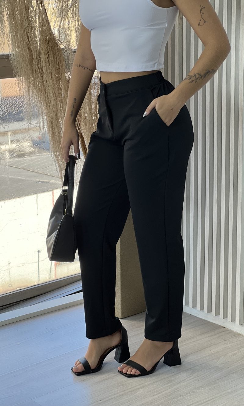 calça regina preto