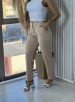 calça regina bege
