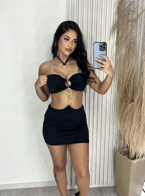 vestido mia preto