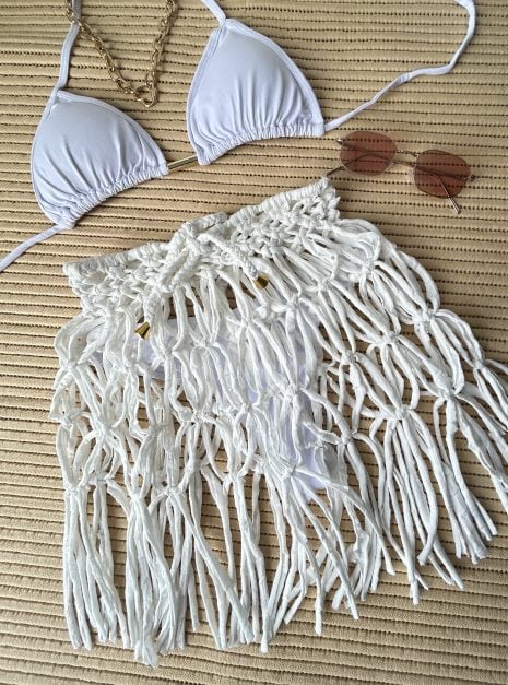 saia flecheiras off white