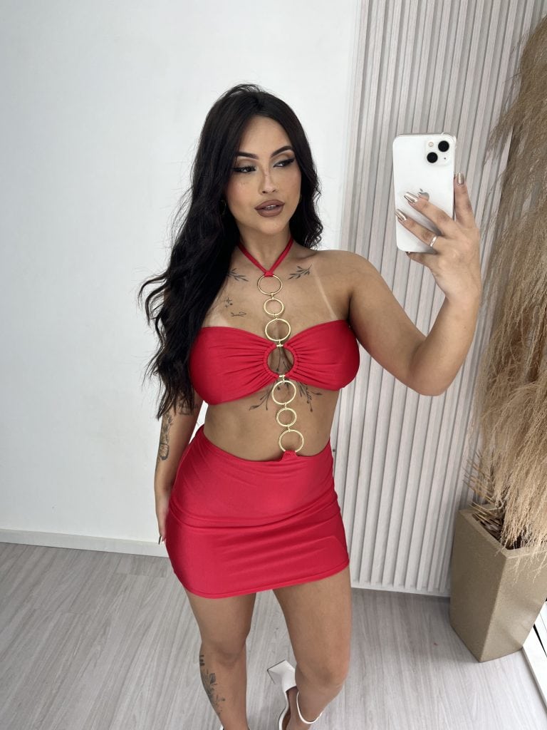 vestido mia vermelho vestido mia vermelho