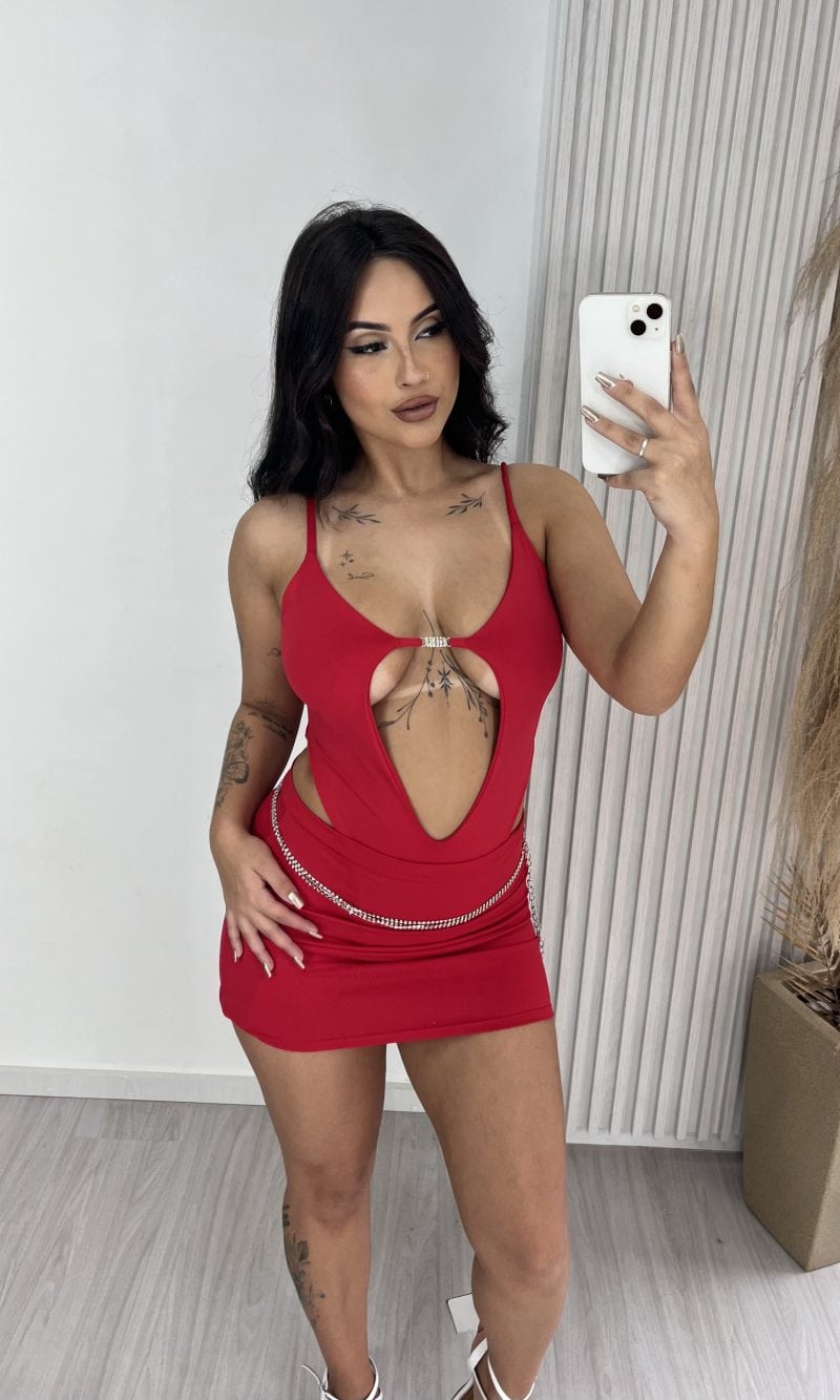 conjunto najara vermelho conjunto najara vermelho