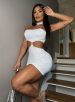 vestido choker tainara branco