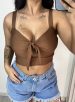 cropped lisi marrom