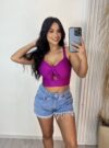 cropped lisi roxo