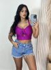 cropped lisi roxo
