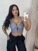 cropped lisi cinza