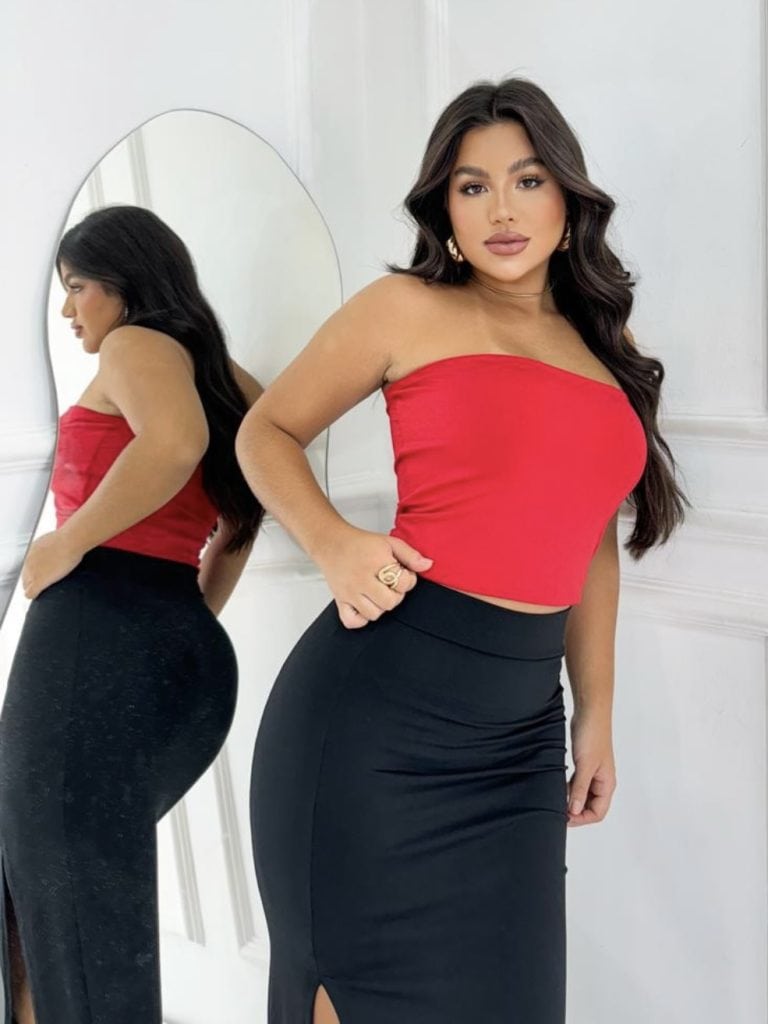 cropped bibi marrom