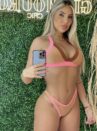 biquini 3 tons bege rosa/marrom