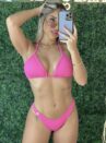 biquíni cortininha donna chica rosa pink