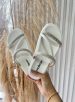papete strass 3 tiras branco off moleca 5469.121