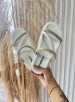 papete strass 3 tiras branco off moleca 5469.121