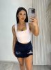 cropped luna branco