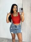 cropped gina vermelho