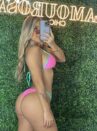 biquini laís rosa/verde