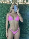 biquini laís canelado rosa