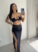 conjunto scarlett preto