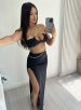 conjunto scarlett preto