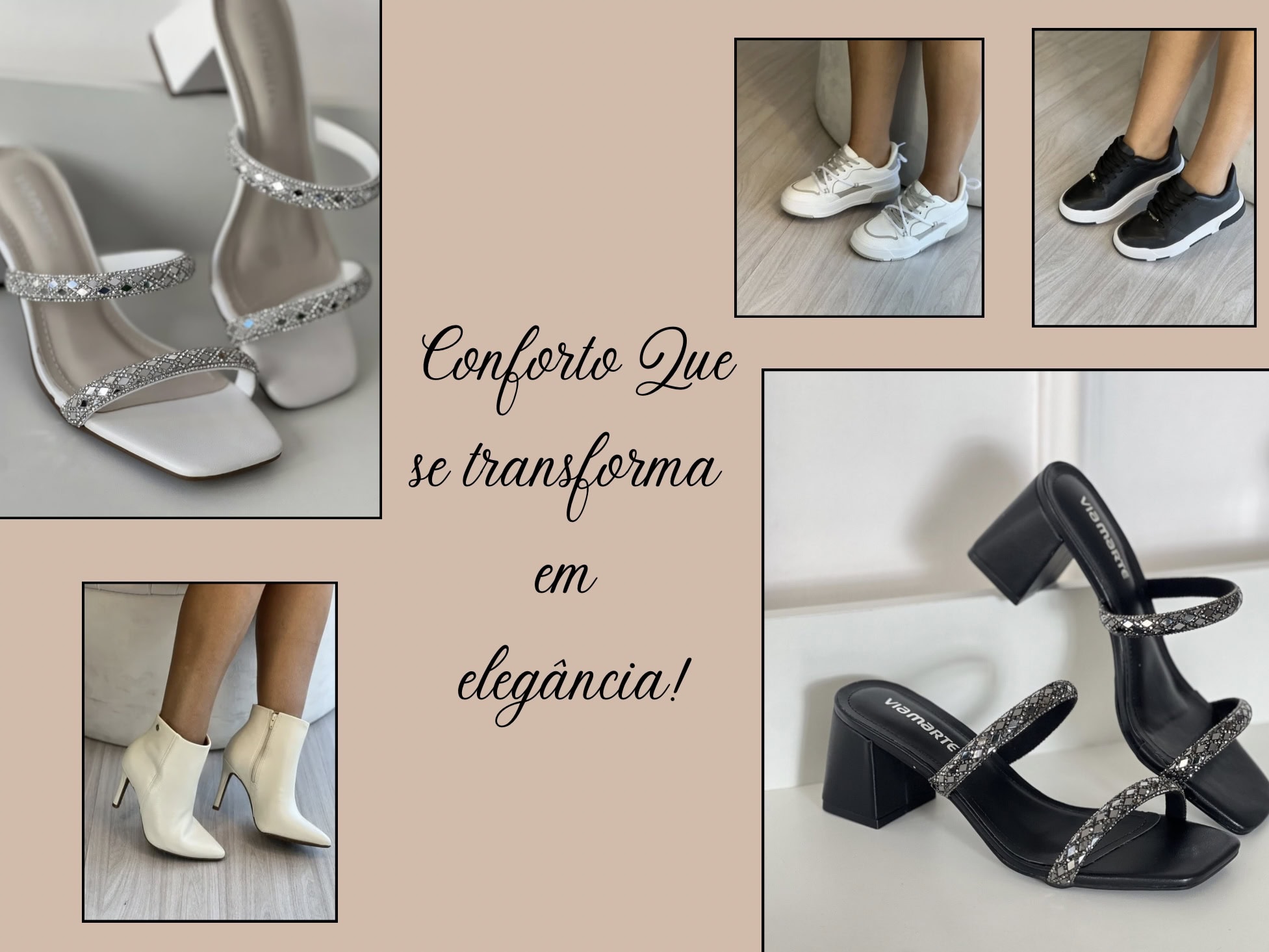 conforto que se transforma em elegância