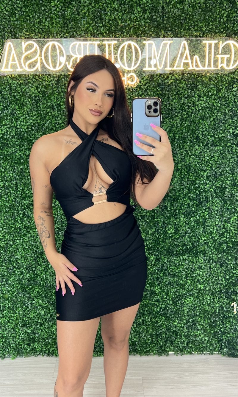 vestido midi kimberly preto