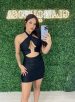 vestido midi kimberly preto