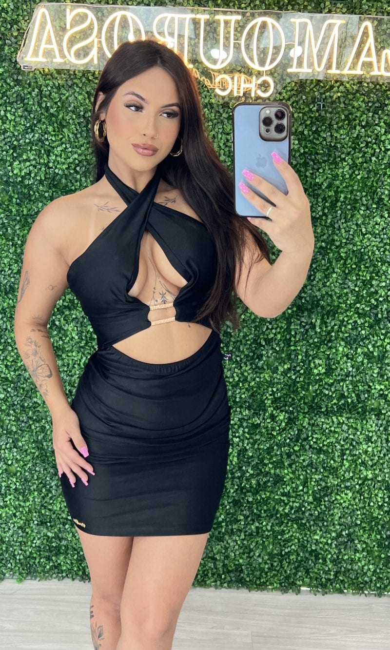 vestido midi kimberly preto vestido midi kimberly preto