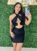 vestido midi kimberly preto