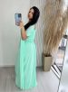 vestido longo keisha verde Água