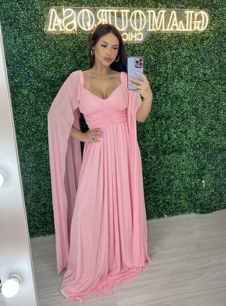 vestido longo keisha rosa bb