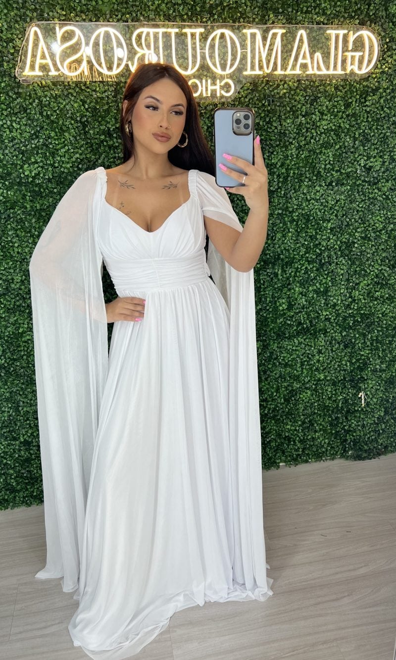 vestido longo keisha branco
