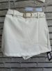short saia alfaiataria off white